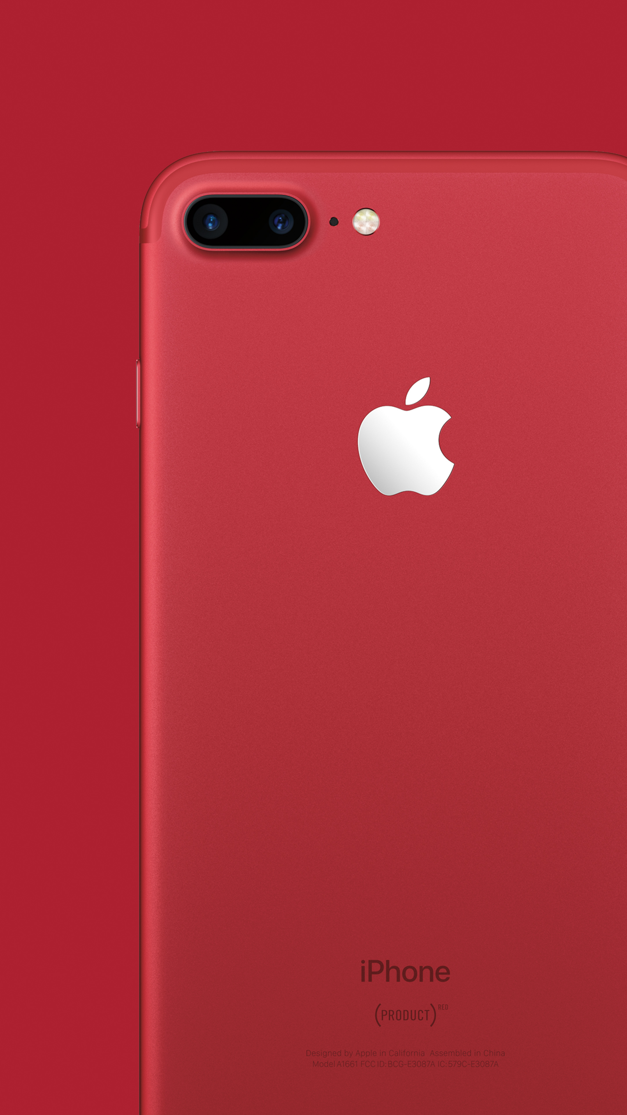 壁紙 Iphone 7 Product Red Special Edition の壁紙を作ったよwww Blog Nobon