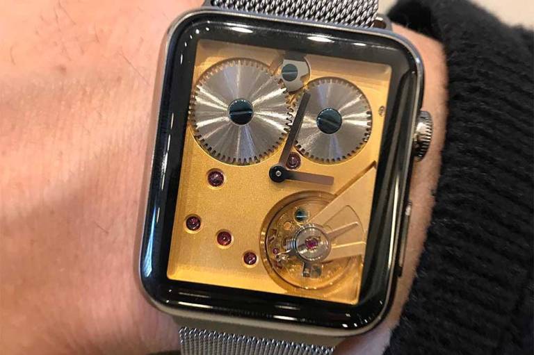 超カッケー 機械仕掛けのアップルウォッチ Mechanical Apple Watch Blog Nobon